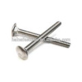 high quality steel carriage bolt, carriage bolt washer, m4 carriage bolt